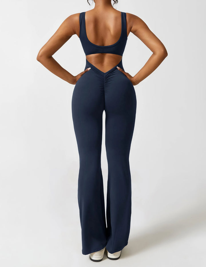 V-back jumpsuit voor vrouwen