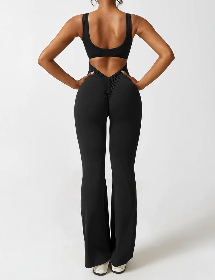 V-back jumpsuit voor vrouwen