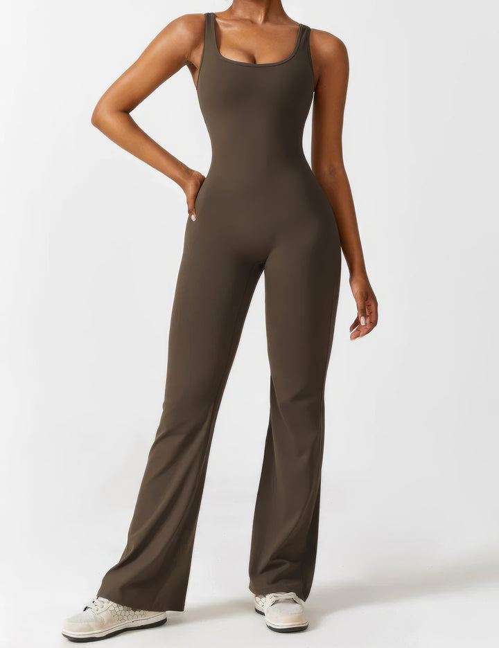 V-back jumpsuit voor vrouwen