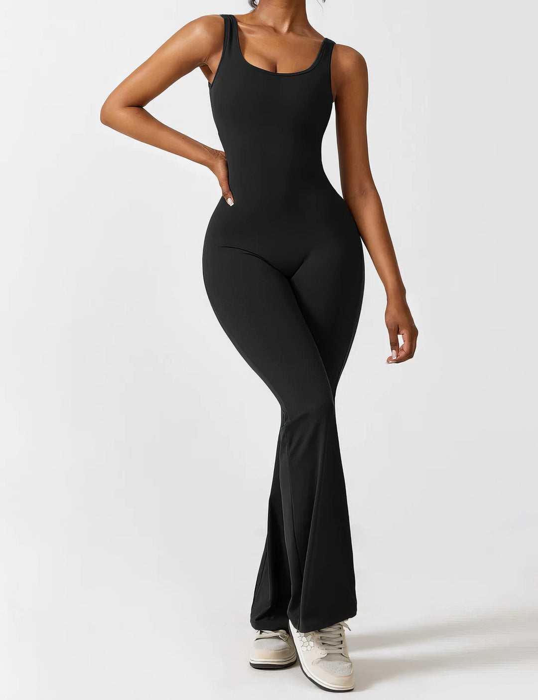 V-back jumpsuit voor vrouwen