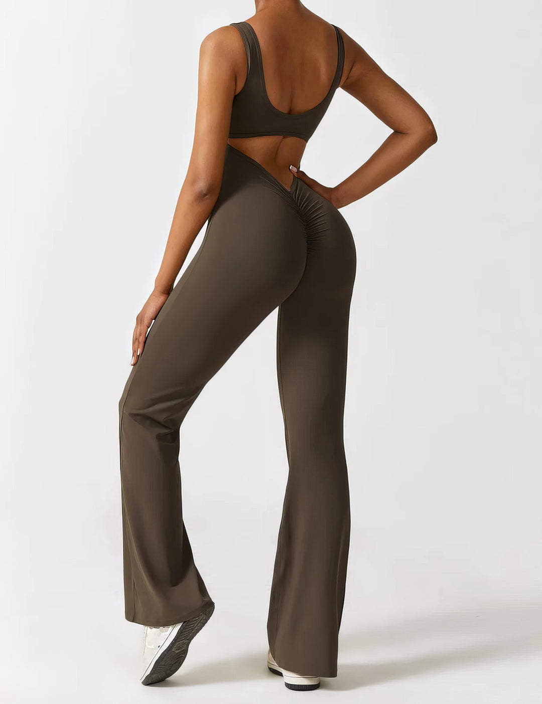 V-back jumpsuit voor vrouwen