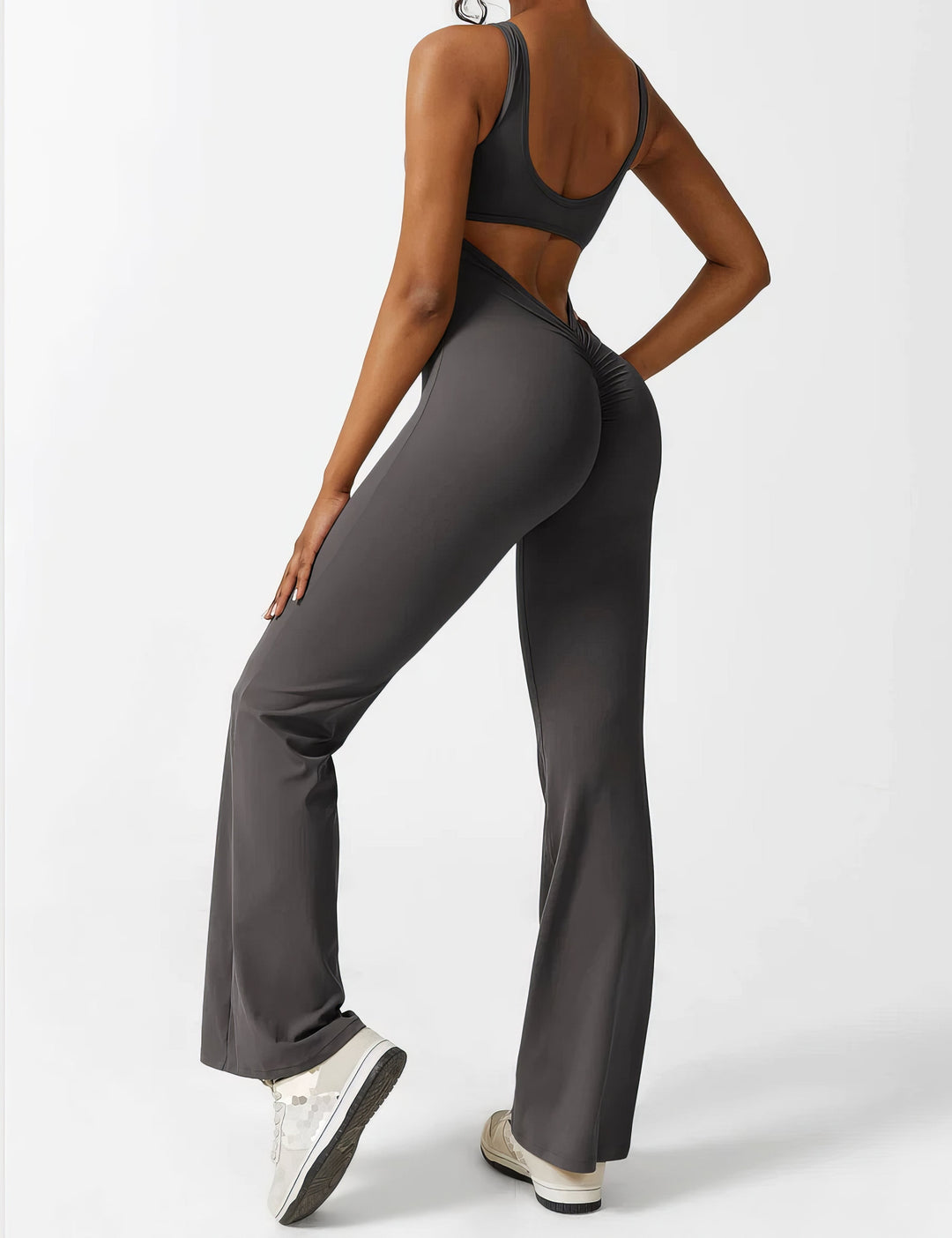 V-back jumpsuit voor vrouwen