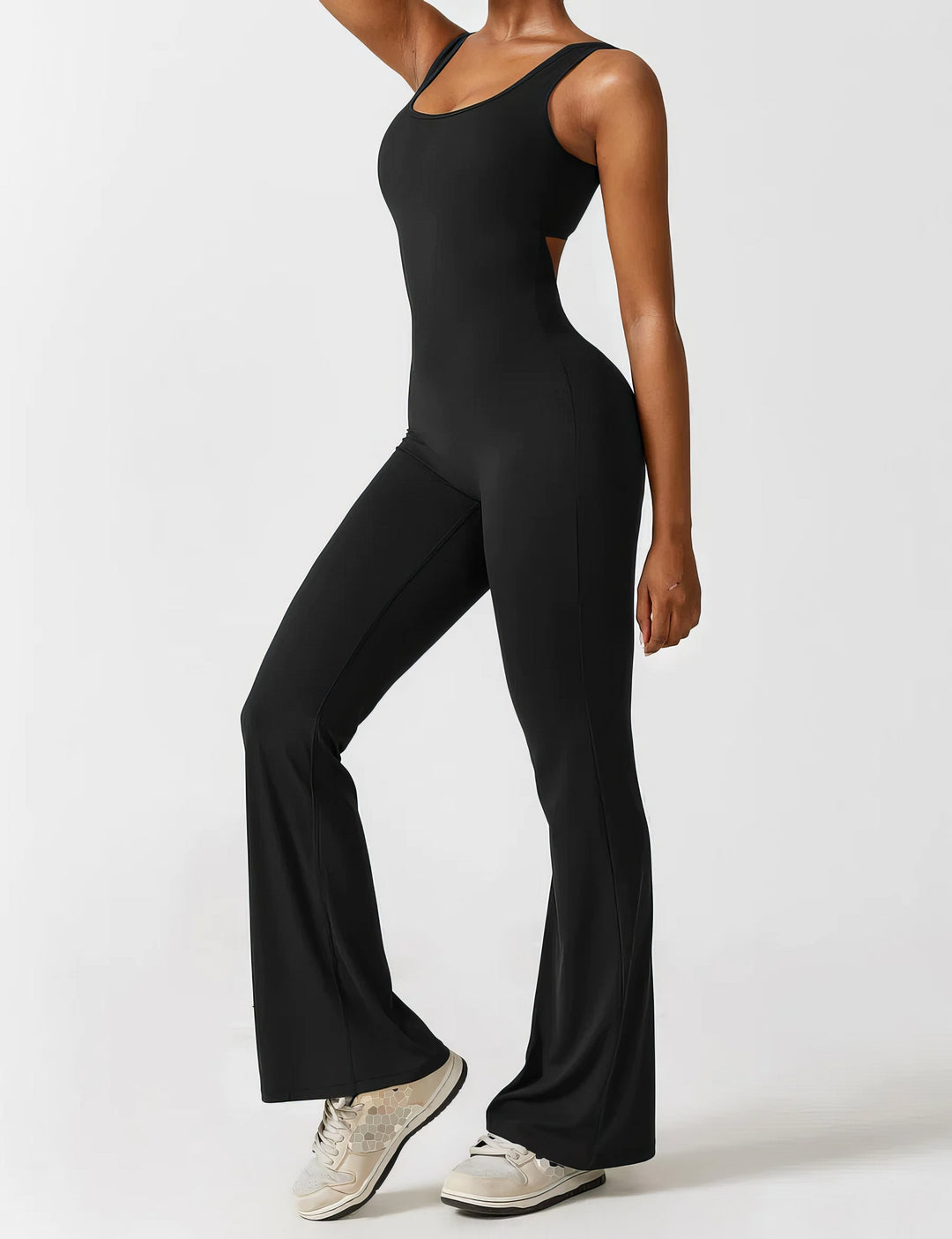 V-back jumpsuit voor vrouwen