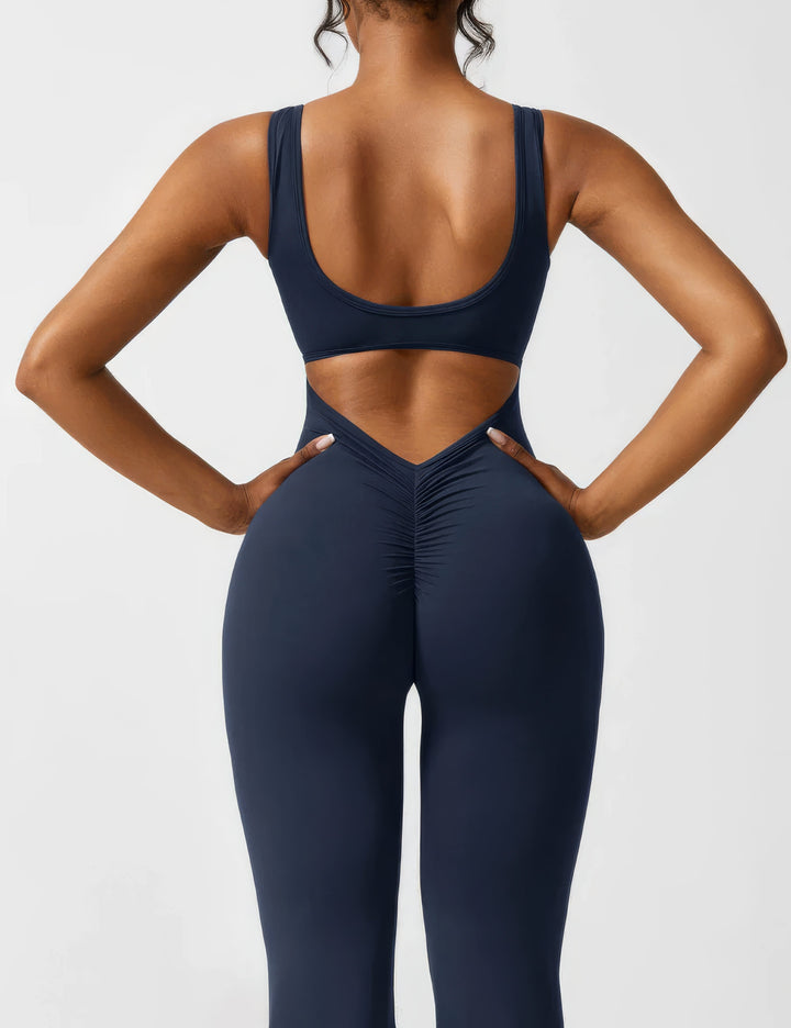 V-back jumpsuit voor vrouwen