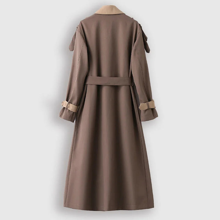 Lange dames trenchcoat