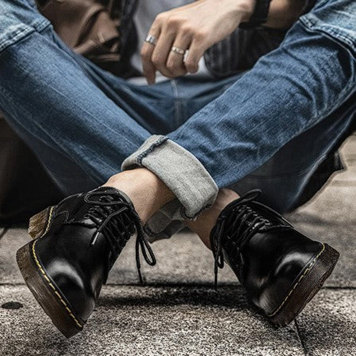 Leren oxford schoenen voor mannen