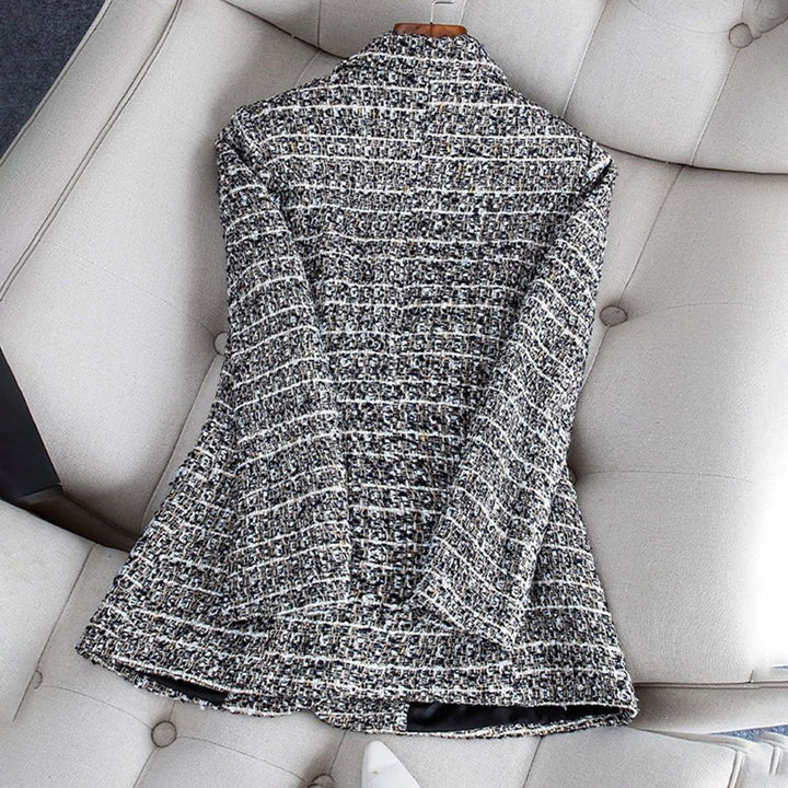 Elegante tweed blazer voor dames