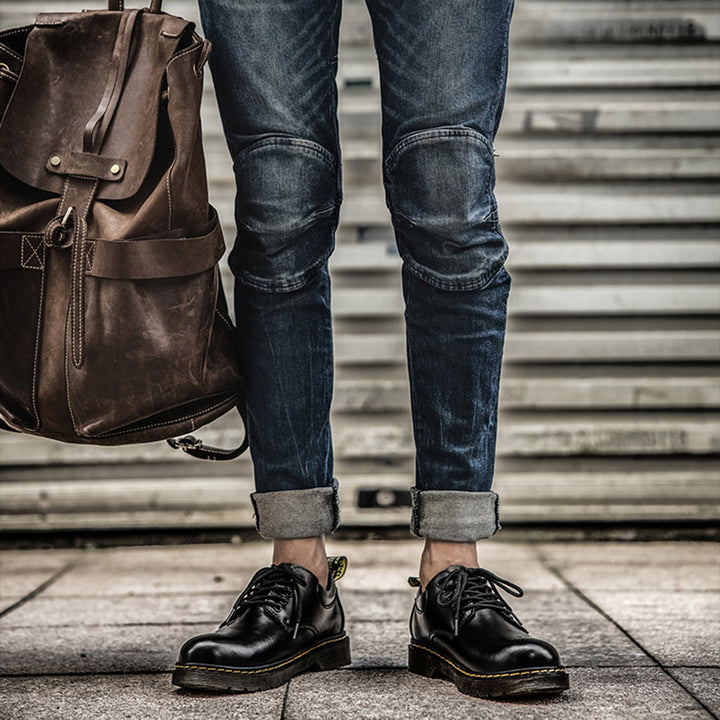 Leren oxford schoenen voor mannen