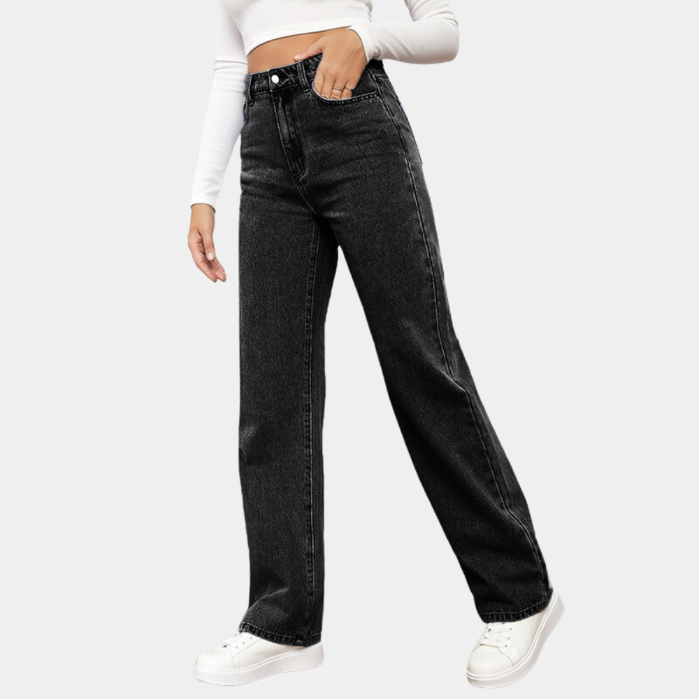 Casual wijde jeans voor vrouwen