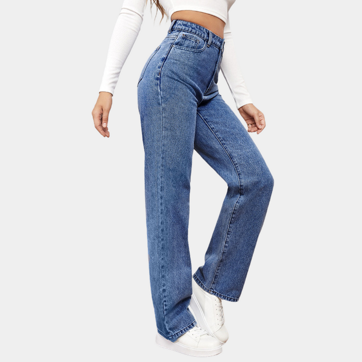 Casual wijde jeans voor vrouwen