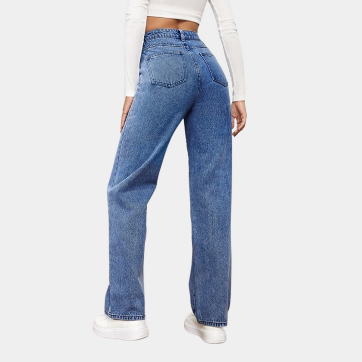 Casual wijde jeans voor vrouwen