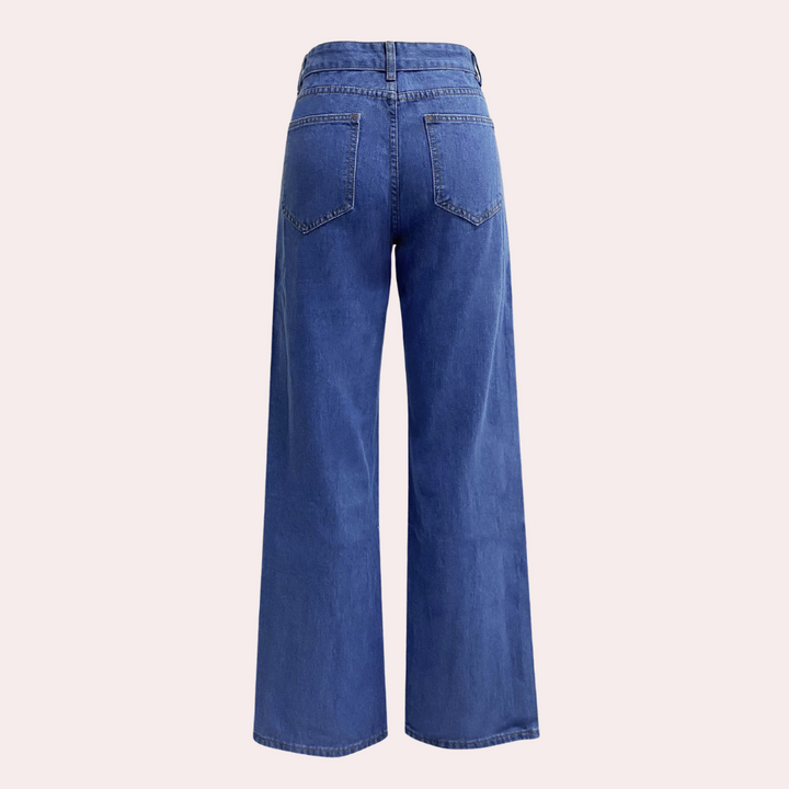 Casual wijde jeans voor vrouwen