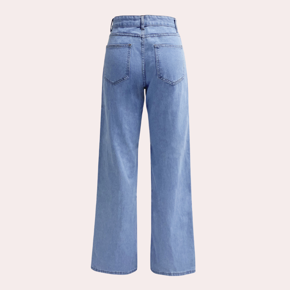 Casual wijde jeans voor vrouwen