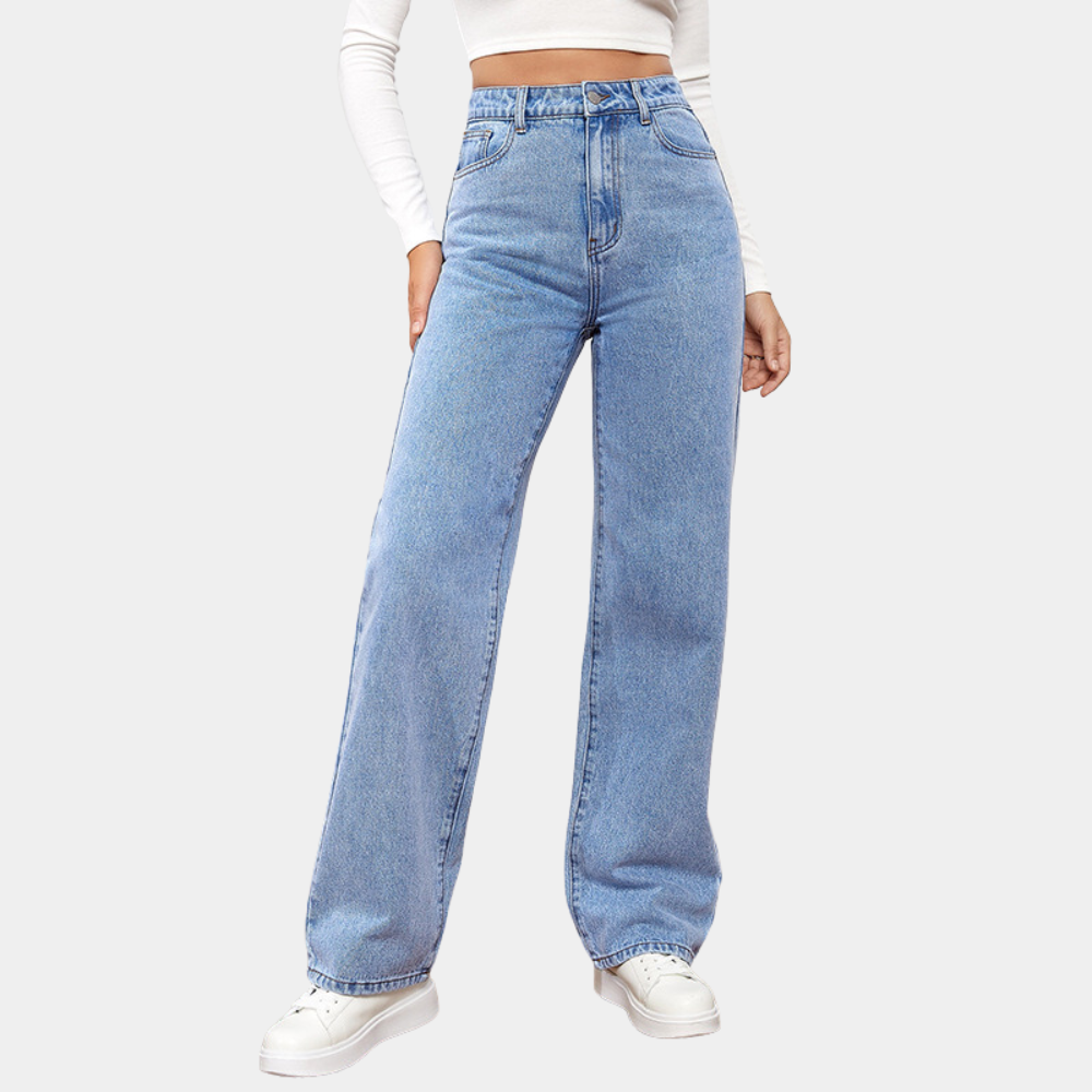 Casual wijde jeans voor vrouwen