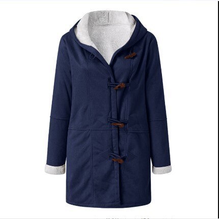 Nonchalant fleece jack met capuchon voor dames