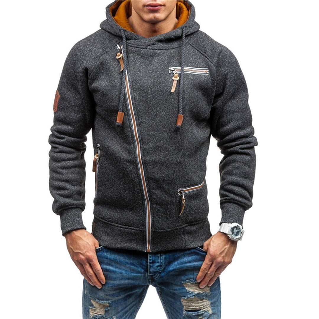 Fleece vest met capuchon voor heren