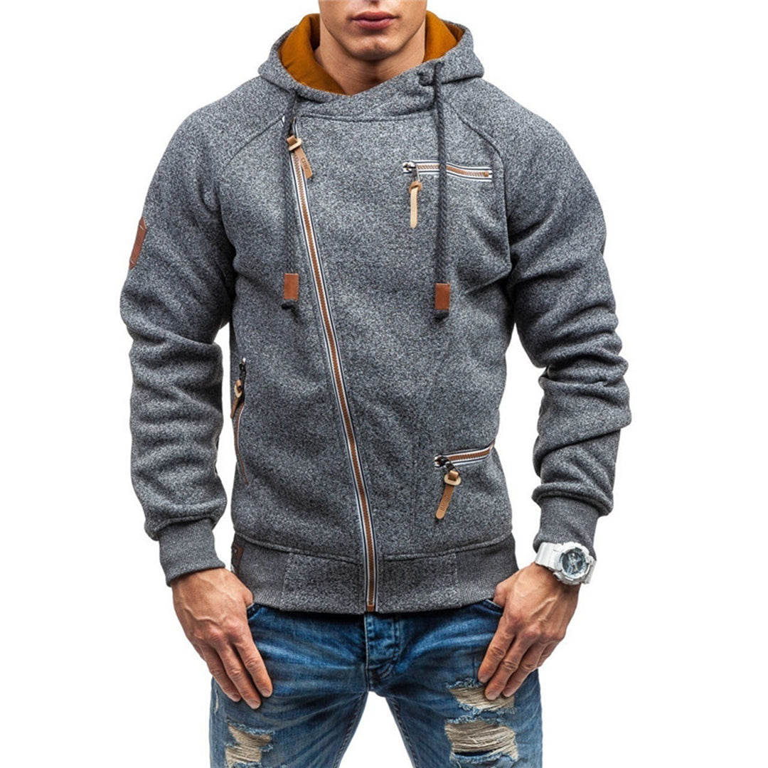 Fleece vest met capuchon voor heren