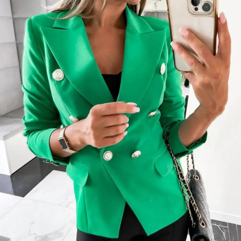 Blazer met metalen knopen voor dames