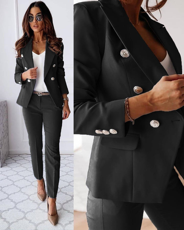 Elegante blazer en pantalon voor dames