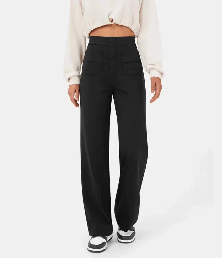 High-waisted broek voor dames