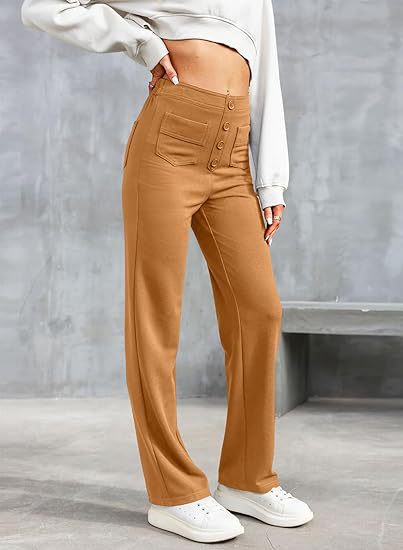 High-waisted broek voor dames