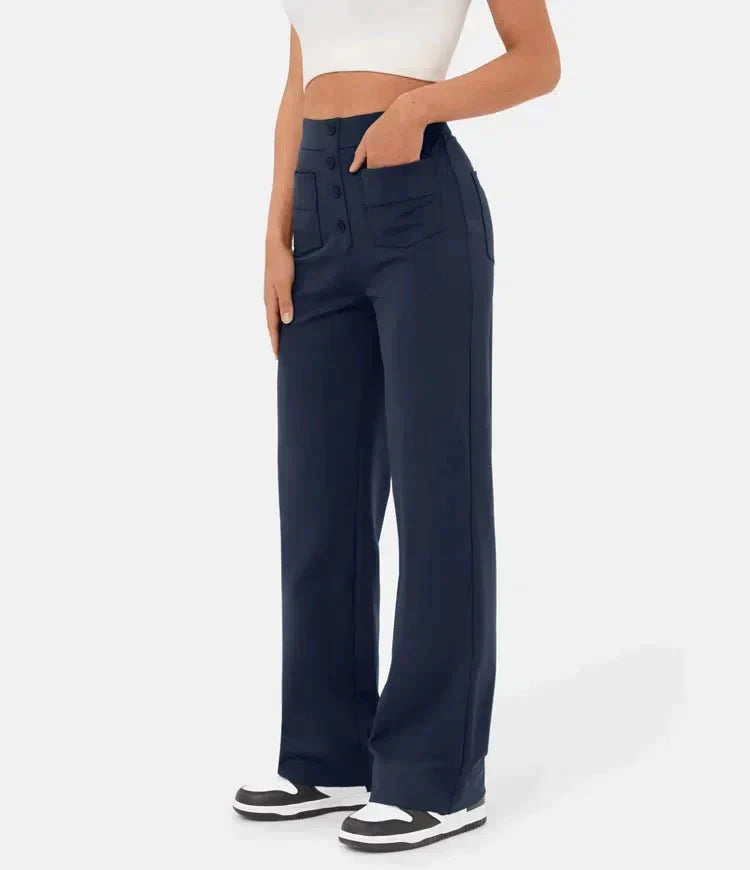 High-waisted broek voor dames