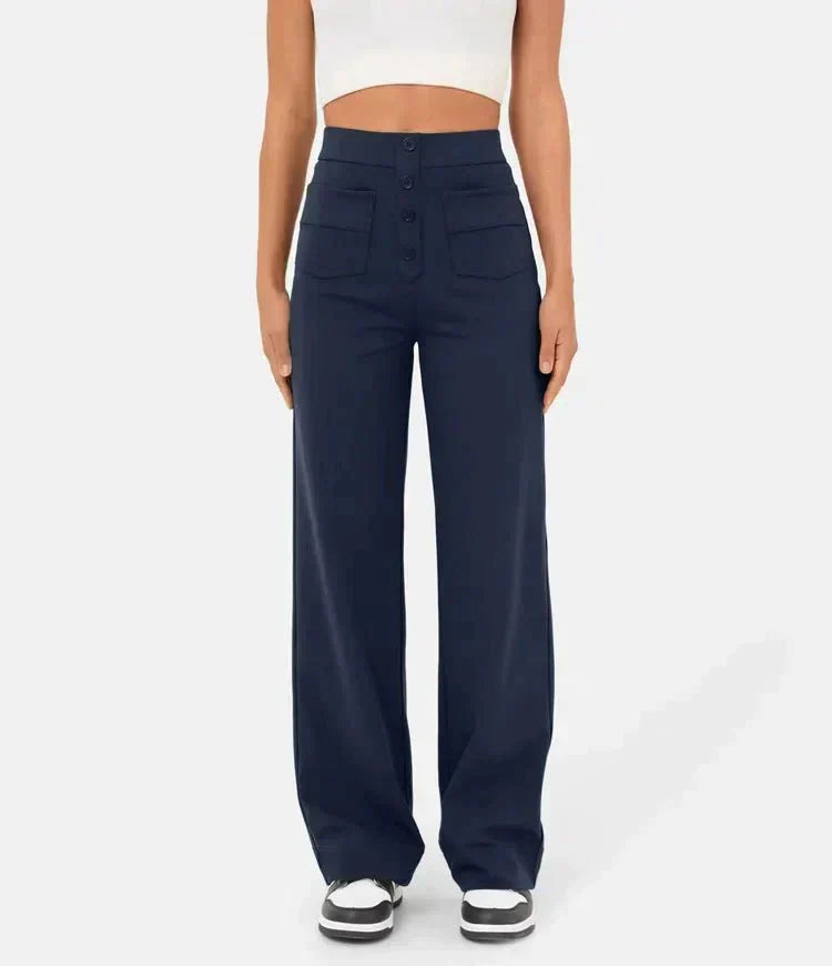 High-waisted broek voor dames