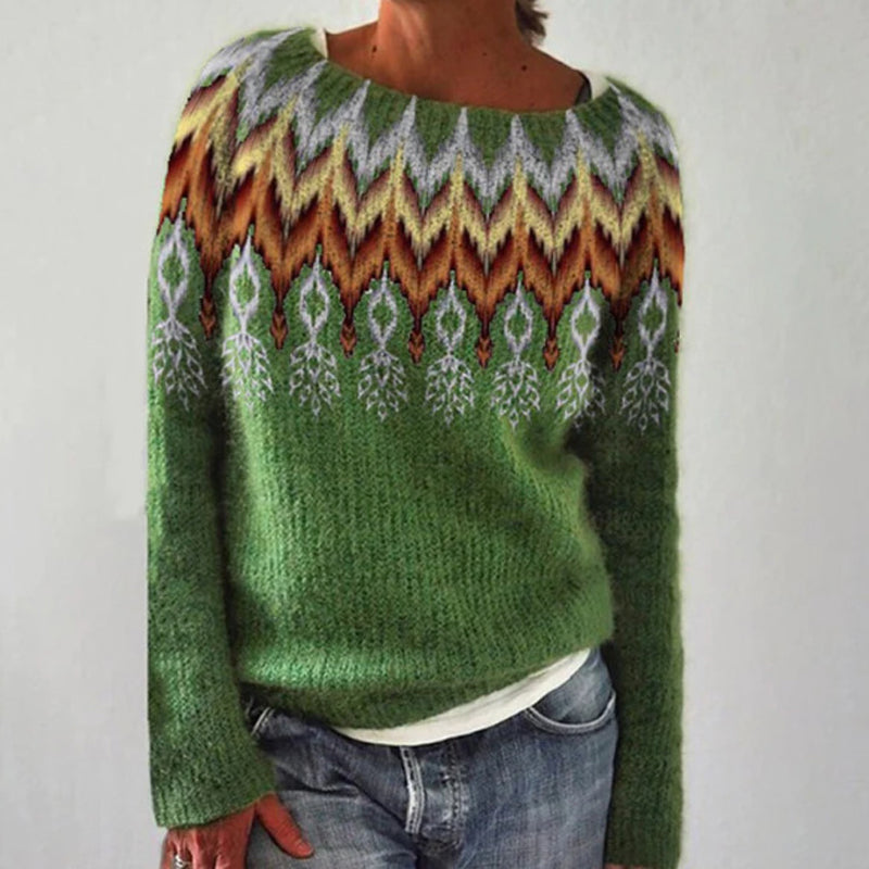 Dames trui in boho stijl