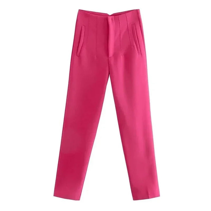 Stijlvolle broek met hoge taille voor dames