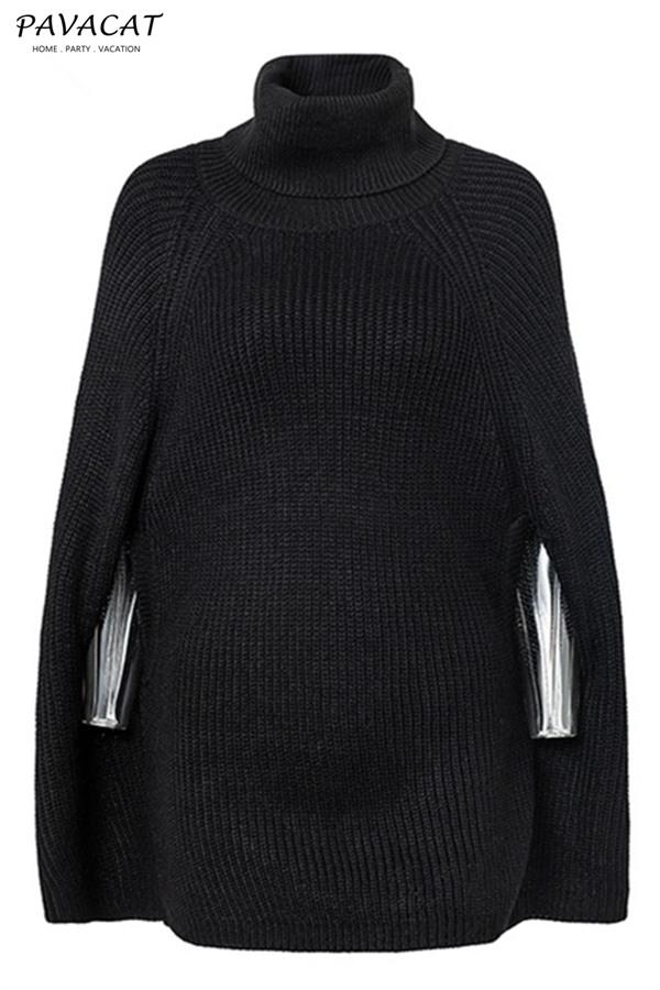 Ruit Pullover met col voor dames